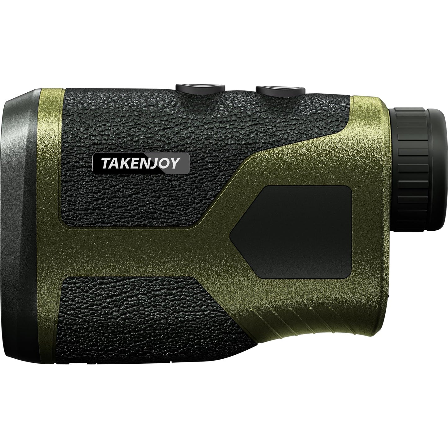 TAKENJOY HM7 Hunting Rangefinder, 1200Yards Laser rangefinder for Hunting, Red LCD Display with 7X Magnification, Speed Mode, Rechargeable, Lightweight, Waterproof, Carrying Case